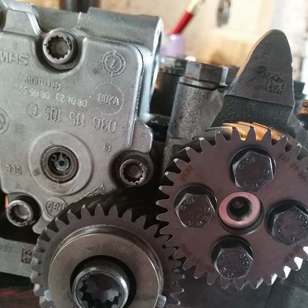 cogs of a car engine part